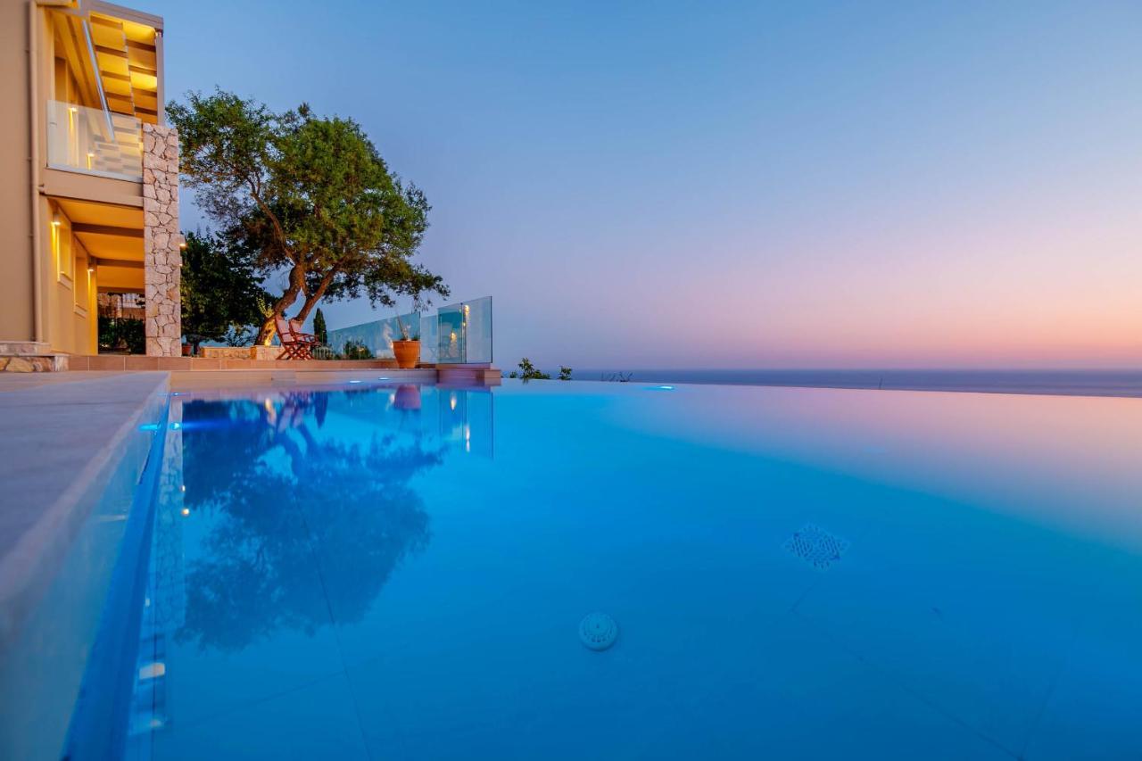 Ocean View Luxury Villa Ethra Kontogialos Exterior foto