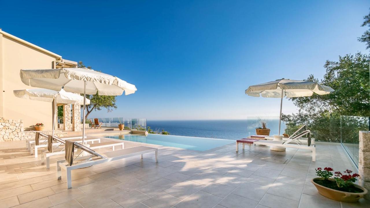 Ocean View Luxury Villa Ethra Kontogialos Exterior foto